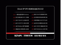  GHOST XP SP3Ż V2013.02_װͼ